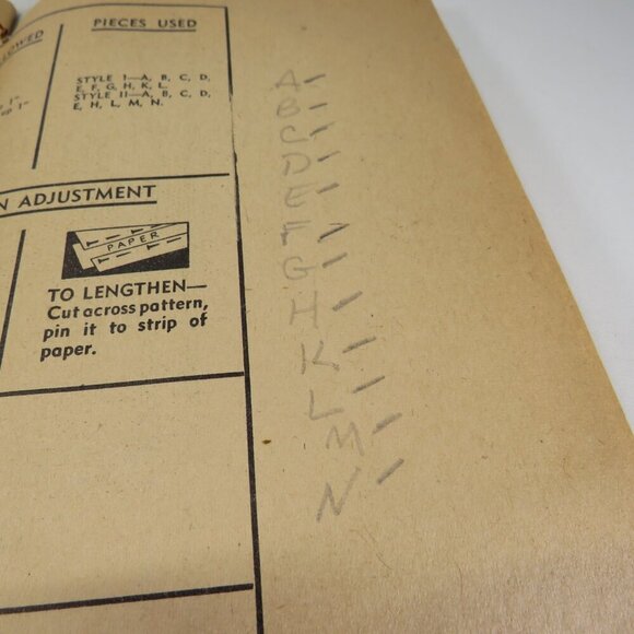 Simplicity 2541 clothing pattern boys size 12 Pajamas, pants, shirt (complete - Picture 4 of 9